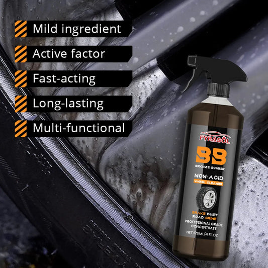 Car Wheel Cleaning Agent – Deep Clean for Rims, Tires & Brake Dust