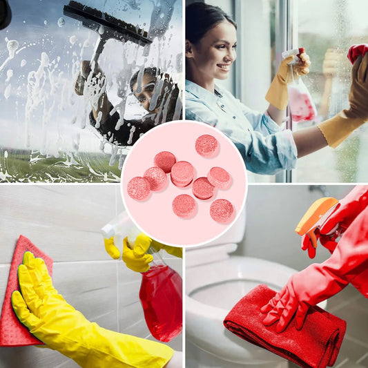 Quick-Dissolve Windshield Tablets: Streak-Free Shine, Anytime!