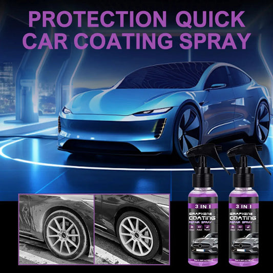 3-in-1 Car Coating Spray – Clean, Shine & Protect in Seconds