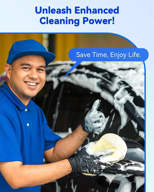 5-Pack Large Car Wash Sponges – Extra Thick & Super Absorbent Foam for Car & Home