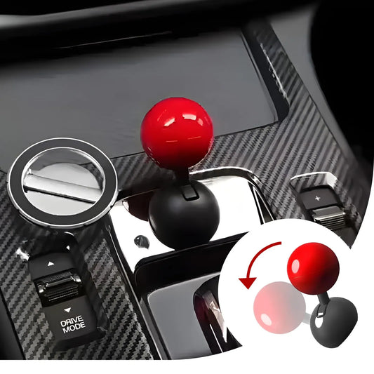Car Push to Start Button Rocker, Car Engine Start Stop Button Joystick Plastic Ball-bar, One-Touch Start Button with Rocker Lever, Universal Decorative Car Accessories
