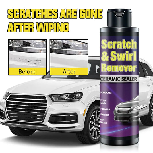 Car Scratch Remover Kit 250ML Polishing Compound with Pad