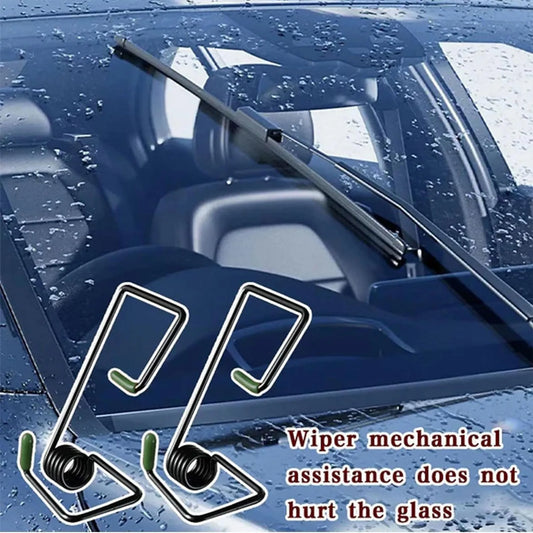 Windshield Wiper Arm Pressure Spring Booster, Wiper Arm Pressure Spring Set, Perfect Replacement Kit For Clear Windshields, Car Wipers Spring Booster