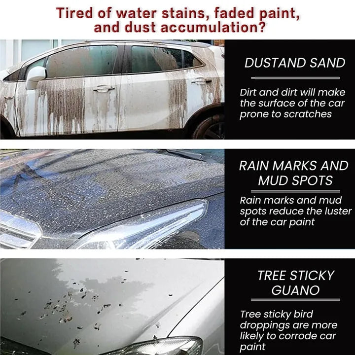 Fyrasol Ceramic Coating Spray 16oz 3-in-1 Nano Car & Boat Detailing Kit – Hydrophobic UV Paint Protection, Waterless Wash, High Gloss Finish for Cars, Motorcycles & Boats Automotive