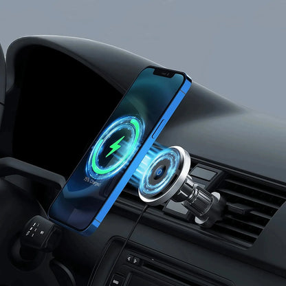 Magnetic Car Dock with Quick Charge – Navigate, Charge & Drive Hands-Free