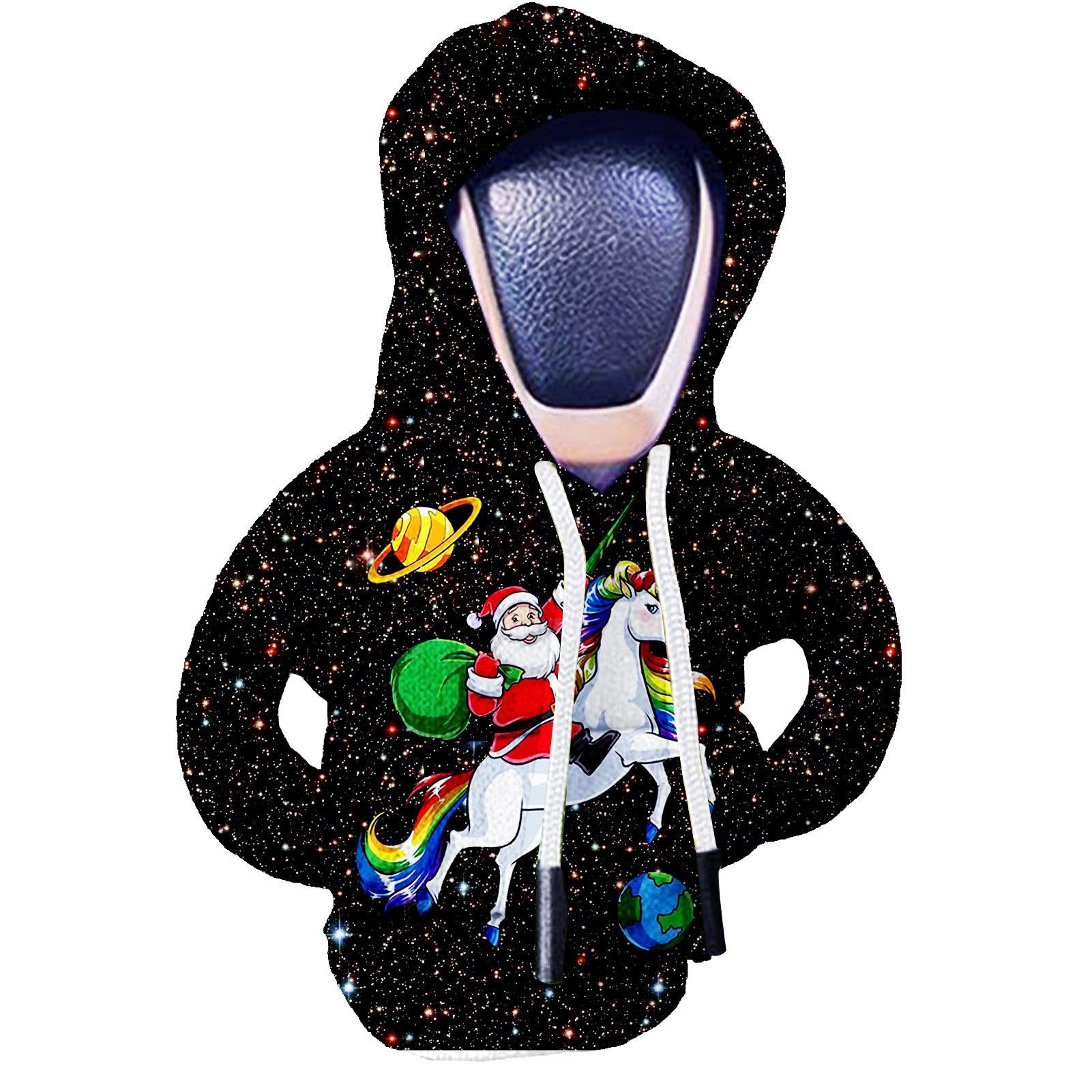 Creative Car Gear Shift Knob Cover – Decorative Protective Sleeve, Anti-Sweat Gear Lever Hoodie Style hoodies mini funny hoodie car decor fyrasol