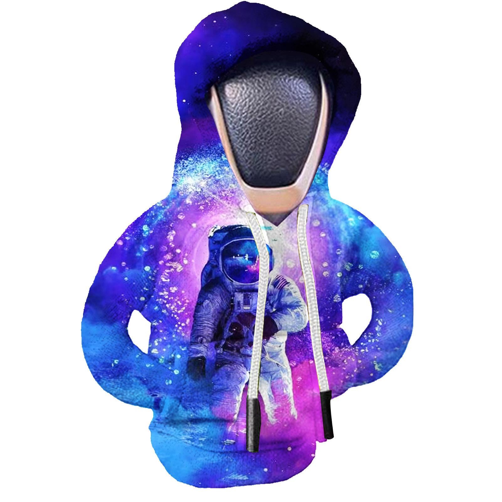 Creative Car Gear Shift Knob Cover – Decorative Protective Sleeve, Anti-Sweat Gear Lever Hoodie Style hoodies mini funny hoodie car decor fyrasol