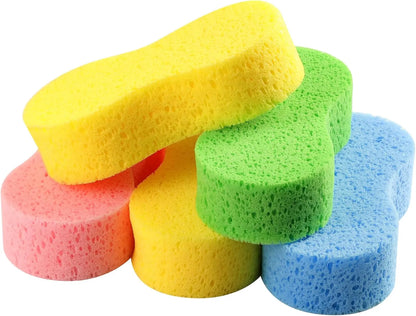 5-Pack Large Car Wash Sponges – Extra Thick & Super Absorbent Foam for Car & Home