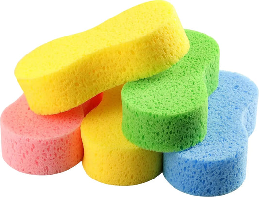 5-Pack Large Car Wash Sponges – Extra Thick & Super Absorbent Foam for Car & Home