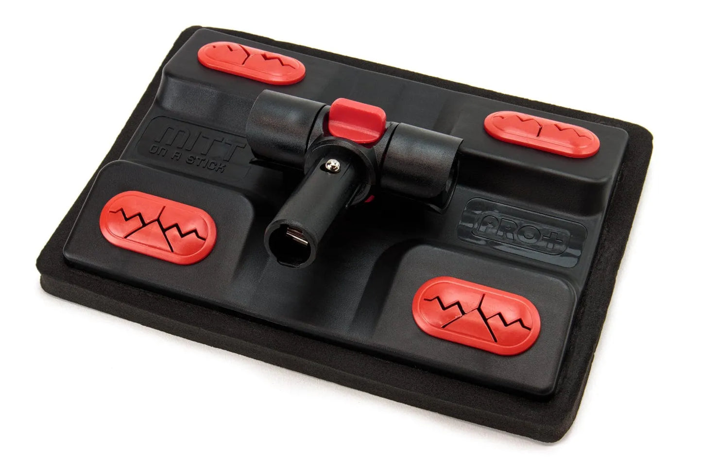 Premium Car Wash Tool – Mitt on an Extendable Stick with Brush & Mop Head