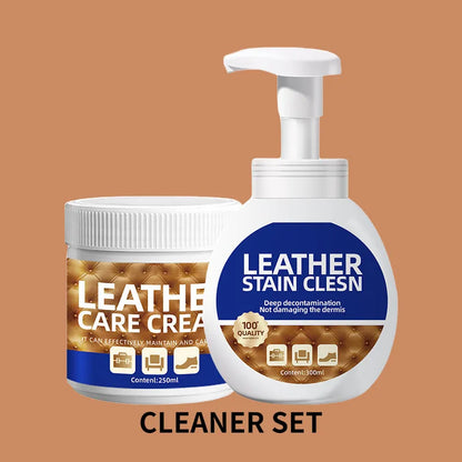 Car Leather Care & Stain Removal Set – Clean, Condition & Protect Your Interior