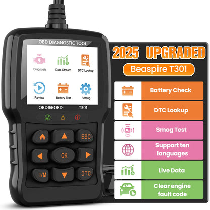 OBD2 Scanner: Check Engine Light Code Reader & Reset Tool