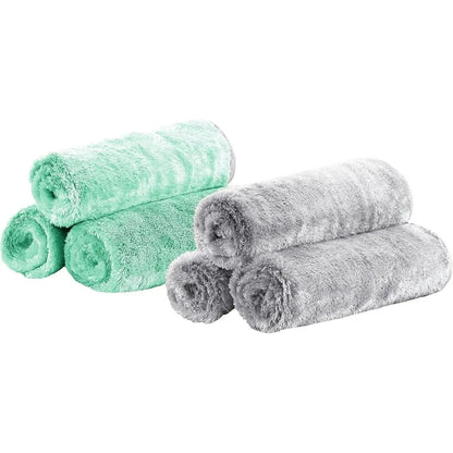 12-Pack Ultra Plush Car Drying Towels – 700GSM Microfiber, 16"x16", Scratch-Free