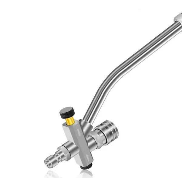 2-in-1 Foam Spray High-Pressure Water Gun for Cars, Bikes & Home Use