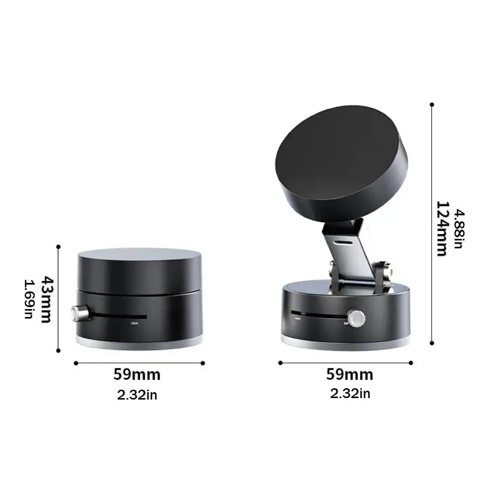 Double-Sided Magnetic Phone Mount – Strong Suction, Easy Setup