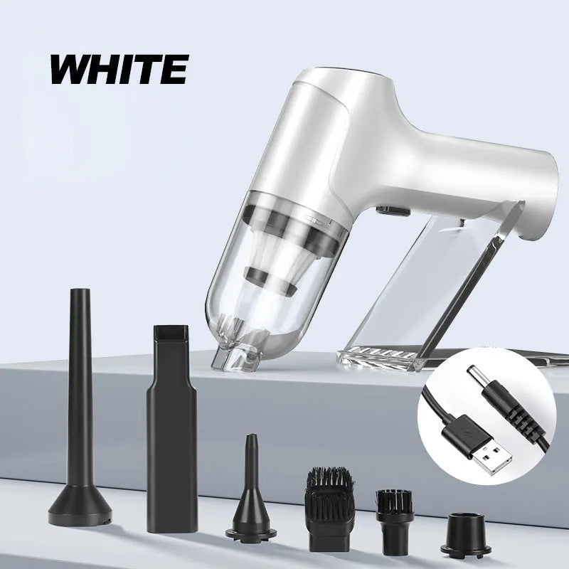 Wireless Portable Car Vacuum Cleaner – Powerful, Cord-Free Cleaning for Your Vehicle