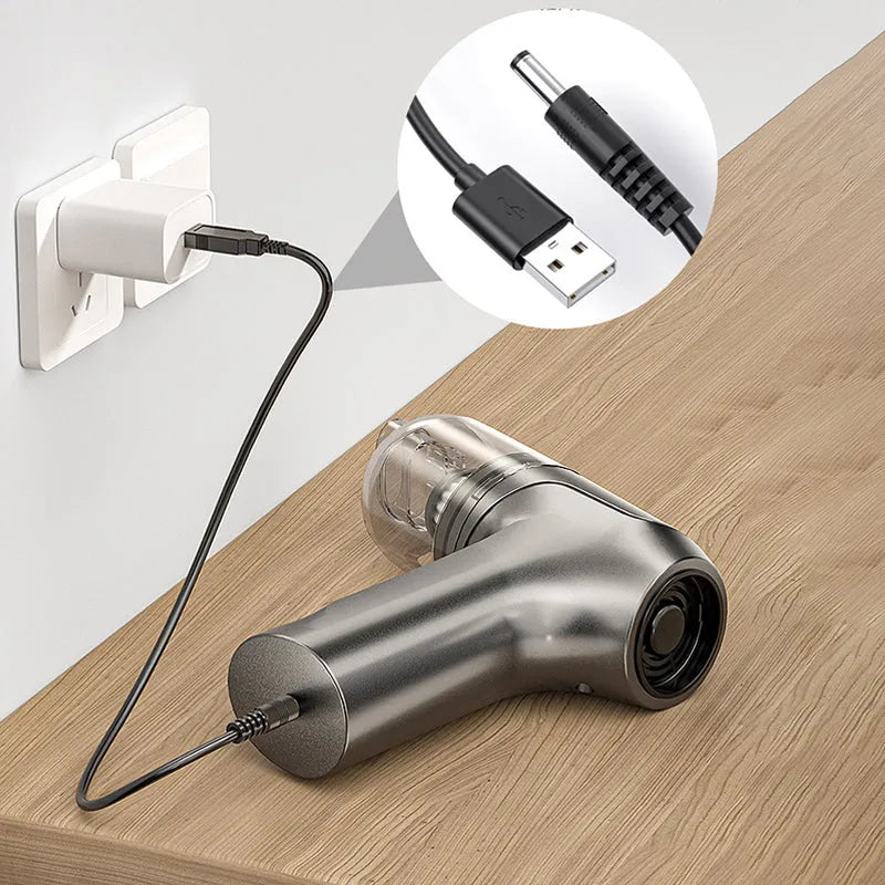 Wireless Portable Car Vacuum Cleaner – Powerful, Cord-Free Cleaning for Your Vehicle