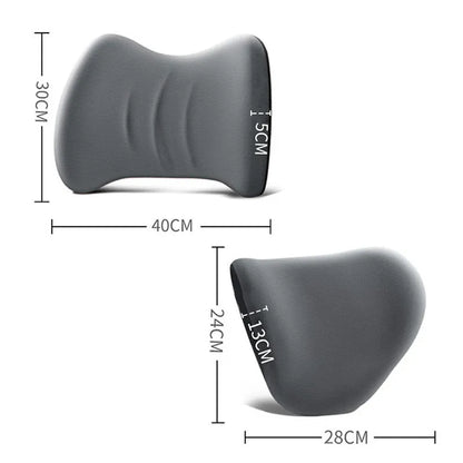 Ergonomic Car Seat Cushion Set – Neck and Lumbar Support for All Vehicles