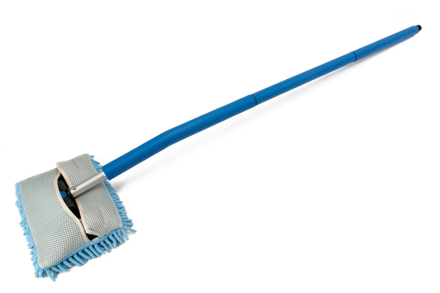 Premium Car Wash Tool – Mitt on an Extendable Stick with Brush & Mop Head