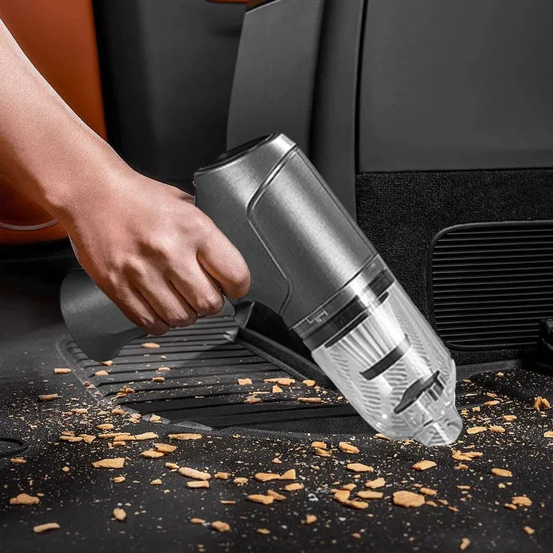 Wireless Portable Car Vacuum Cleaner – Powerful, Cord-Free Cleaning for Your Vehicle