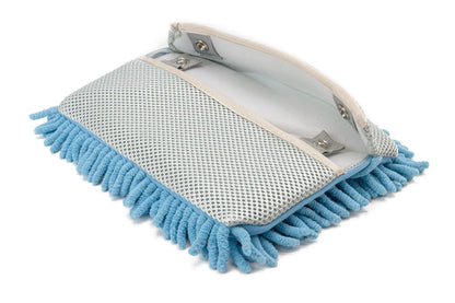Replacement Microfiber Cover for Extendable Car Wash Mop – Noodle & Mesh Combo