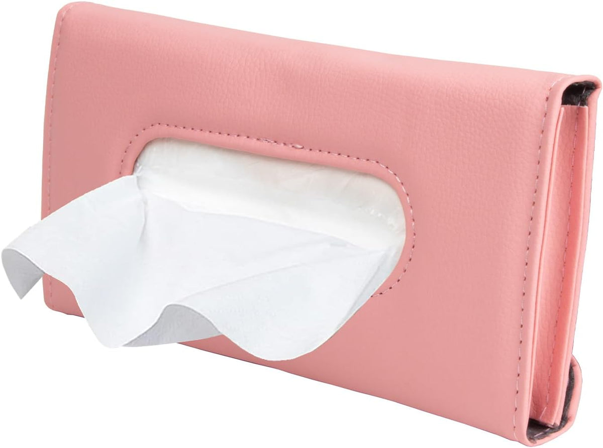 Carstuus Beige Car Tissue Holder for Sun Visor, Universal Fit All Vehicles mysite