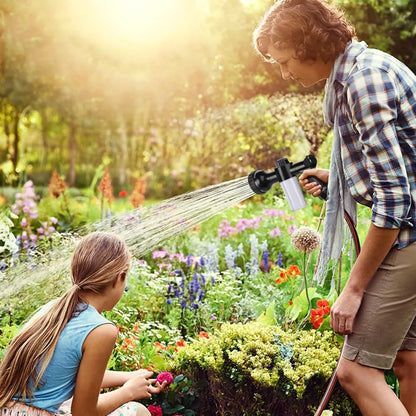 High-Pressure Car Wash Hose Nozzle – 8 Spray Patterns for Effortless Auto Detailing