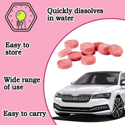 Quick-Dissolve Windshield Tablets: Streak-Free Shine, Anytime!