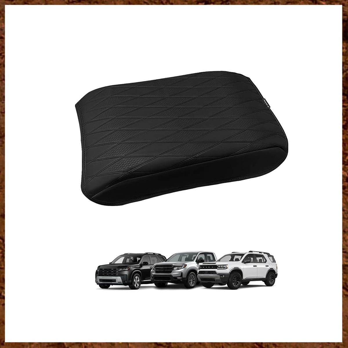 Armrest Cover for Silverado/Sierra 2019-2026, Regular Thick, Bench mysite
