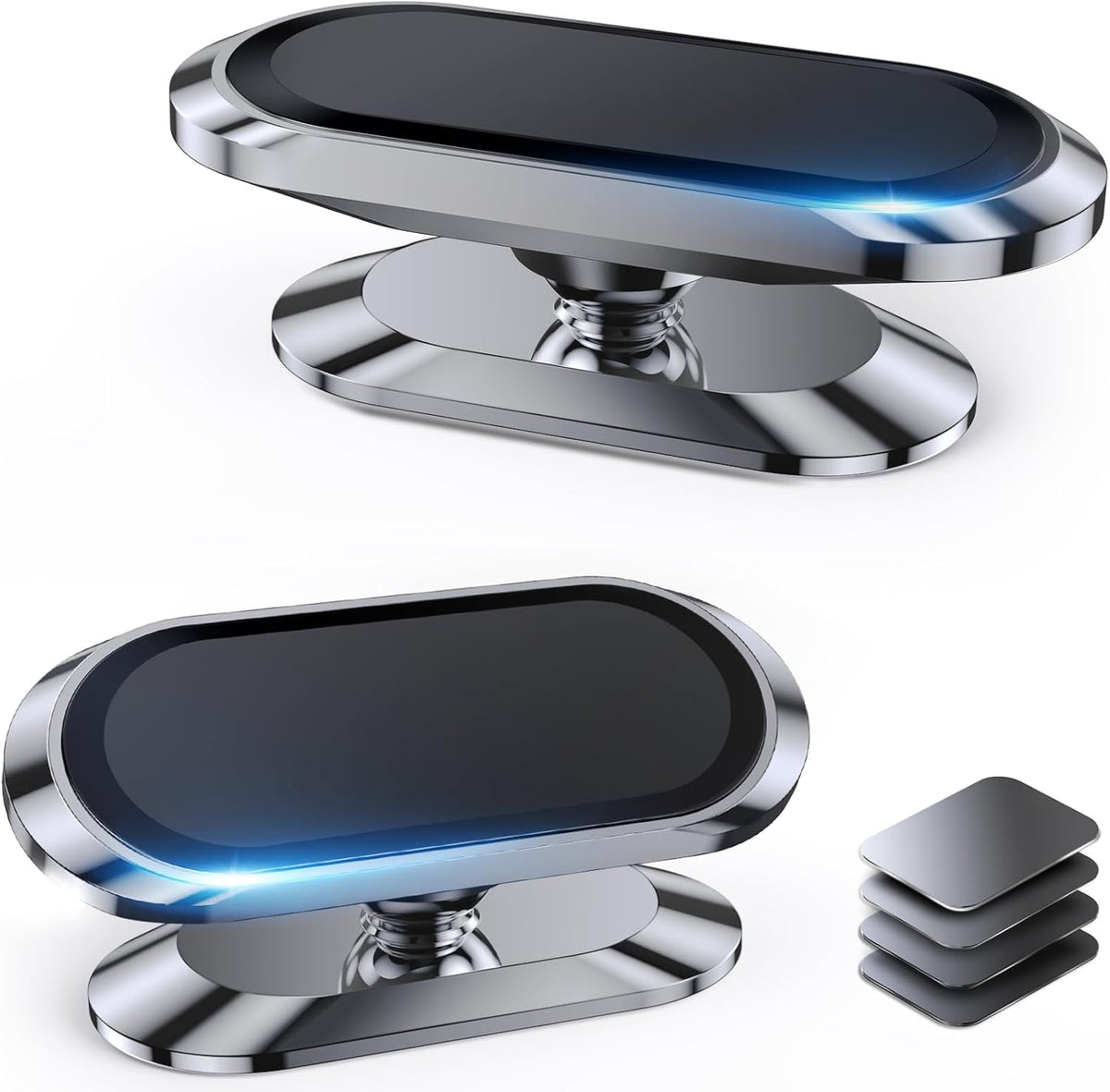 【2-Pack】 Magnetic Phone Holder for Car Dash【Strong Magnet】 Magnetic Car Phone Holder Mount 【4 Plate】 Phone Holders for Your Car Phone Mount for Car Dashboard Cell Phone Car Mount for iPhone Samsung mysite
