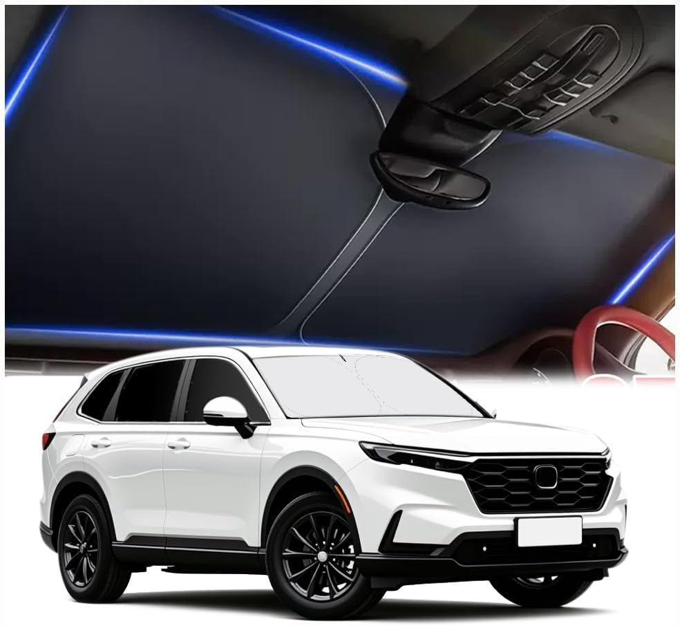 300T Thickened Automotive Glass Sunshade and Comes with Storage Bag,Keep Car Interior Cool,Universal Windshield Sun Shade Fit for Cars,Trucks,SUVs (L: 57.08 * 31.5 inch) mysite