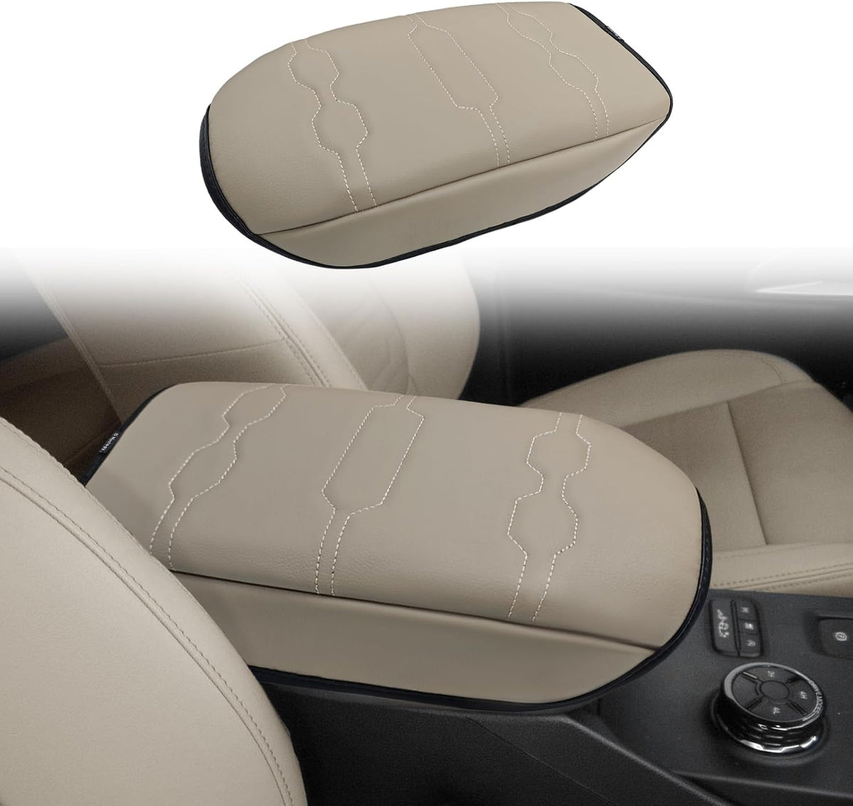 Armrest Cover for Silverado/Sierra 2019-2026, Regular Thick, Bench mysite