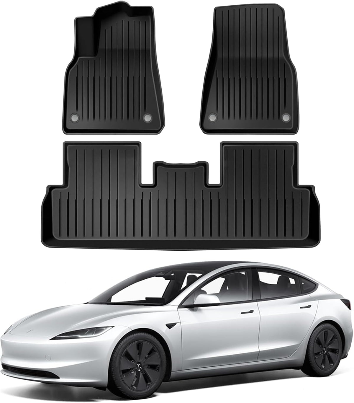 Pedigree Floor Mats Compatible with Tesla Model 3 mysite
