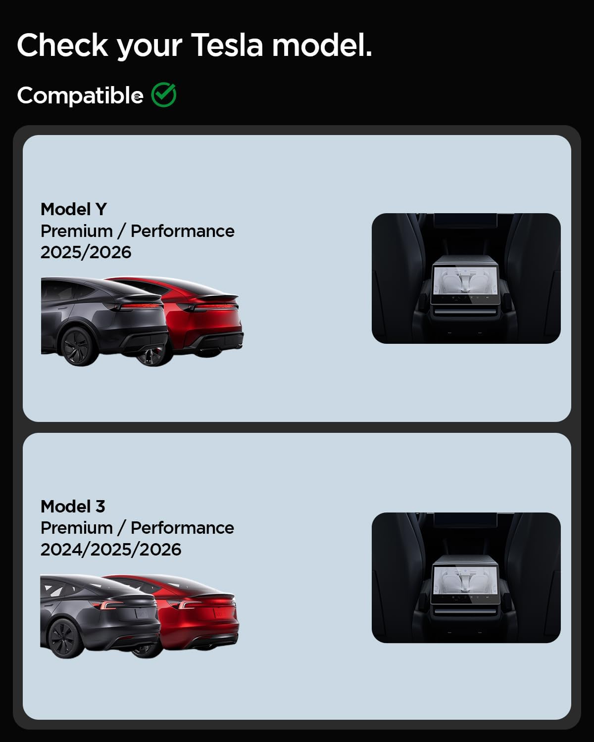 Spigen Screen Protector Clear for Model 3 (2024-2026), Model Y (2025-2026) mysite