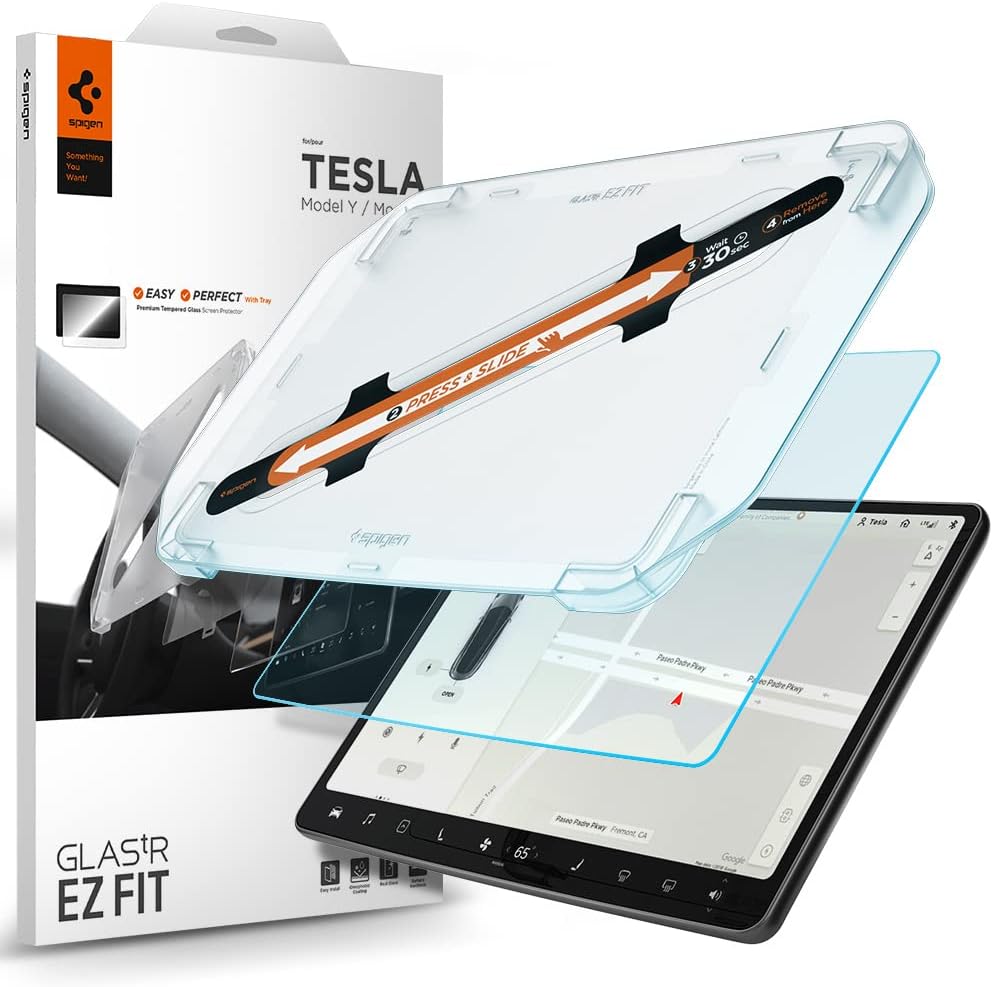 Spigen Screen Protector Matte for Model 3 (2017-2023), Model Y (2020-2025) mysite