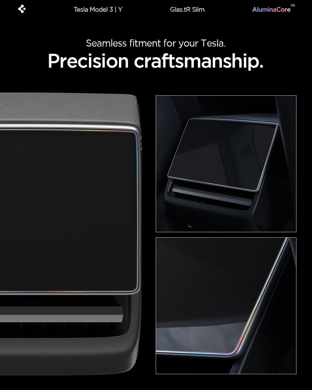 Spigen Screen Protector Clear for Model 3 (2024-2026), Model Y (2025-2026) mysite