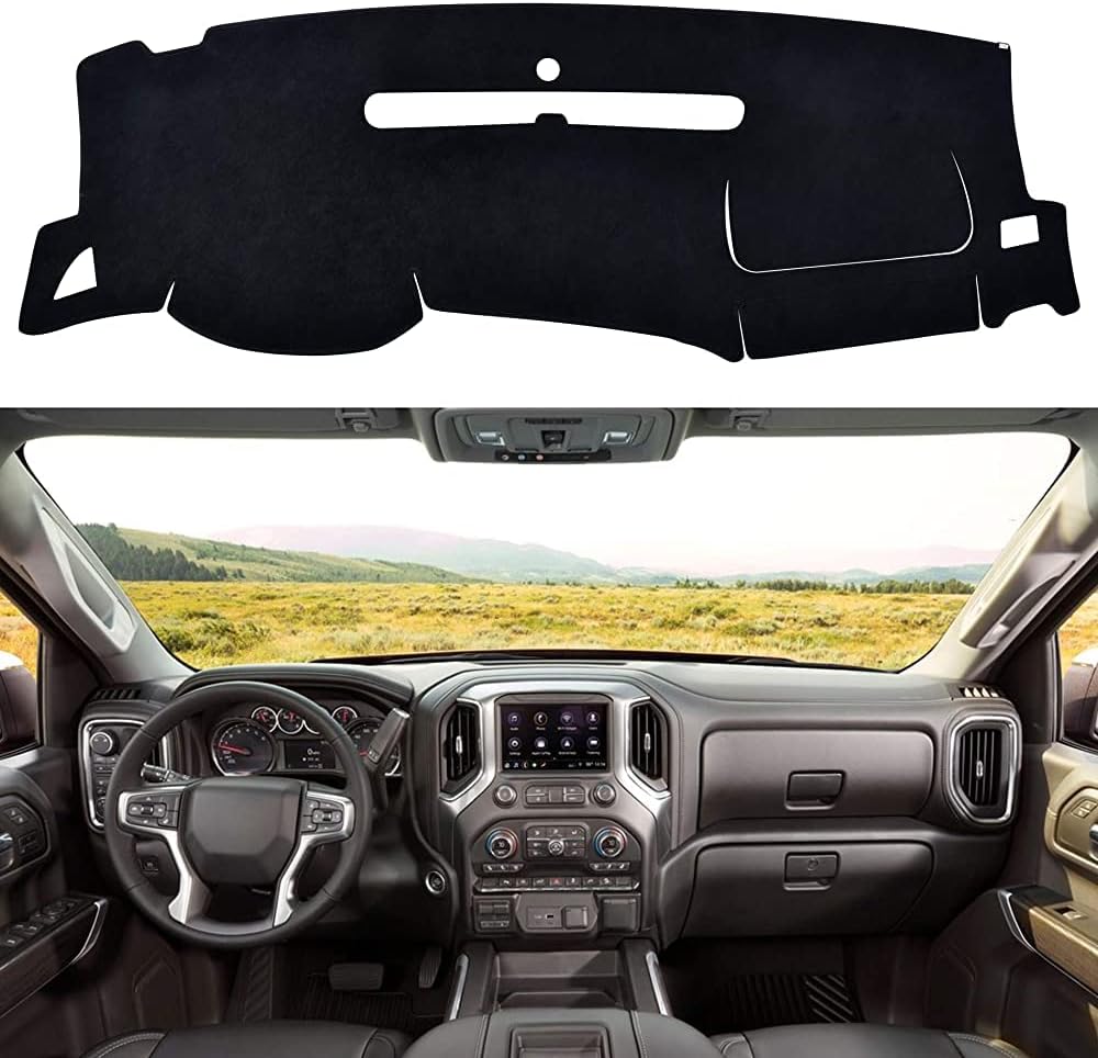 Dashboard Dash Board Cover Mat Carpet Compatible with Tesla Model Y 2020-2024, Compatible with Tesla Model 3 2017-2023 mysite