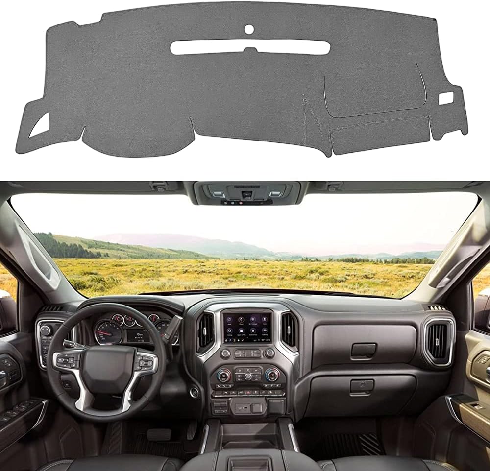 Dashboard Dash Board Cover Mat Carpet Compatible with Tesla Model Y 2020-2024, Compatible with Tesla Model 3 2017-2023 mysite