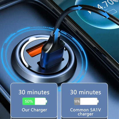 Fast Charging Car Charger Lighter - 30/100W - Mini PD USB Type C - AutoPower