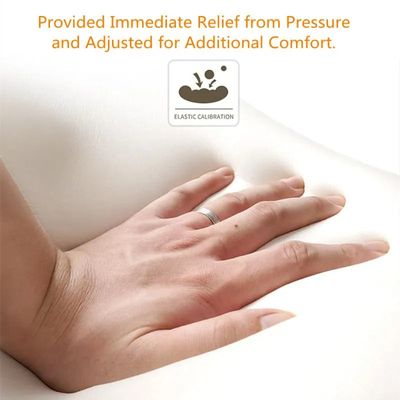 Car Lumbar Support Pillow and Car Neck Pillow Kit, Ergonomic Car Seat Headrest & Lumbar Cushion with Adjustable Strap for Neck Back Pain Relief, for Office Chair/Truck/Wheelchair