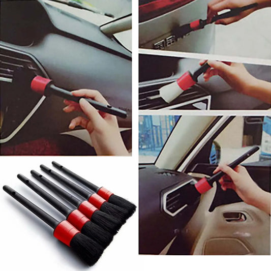 Auto Detailing Brush Set – Precision Cleaning for Wheels, Engines, Interiors & More