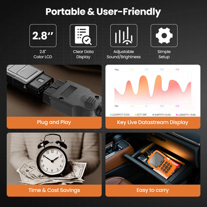OBD2 Scanner: Check Engine Light Code Reader & Reset Tool