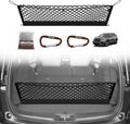 Truck Bed Cargo Net Trunk Netting Compatible with 2013-2026 Chevy Silverado & GMC Sierra 1500/2500HD/3500HD Accessories, Pickup Cargo Organizer SUV Sedan Storage Net w/Heavy Duty Carabiners mysite