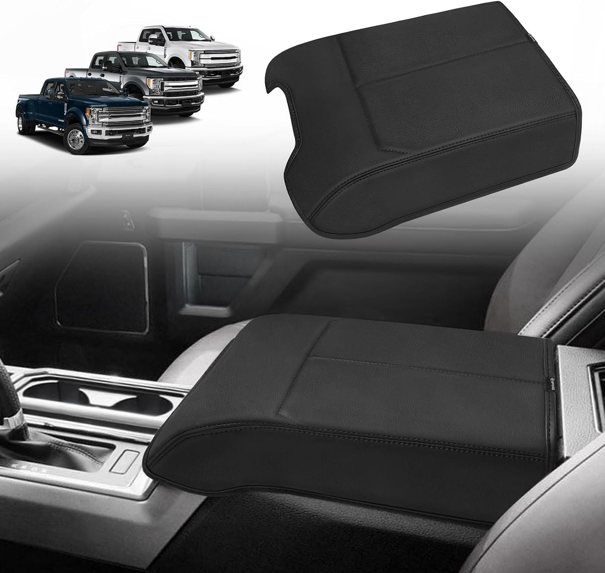 Armrest Cover for Silverado/Sierra 2019-2026, Regular Thick, Bench mysite