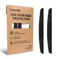 6 Inch 4Pcs 3D Carbon Fiber Texture Car Door Edge Protector Trim Strip Anti-Scratch and Anti-Collision Side Door Protectors Vehicle Exterior Accessories Sticker Black mysite