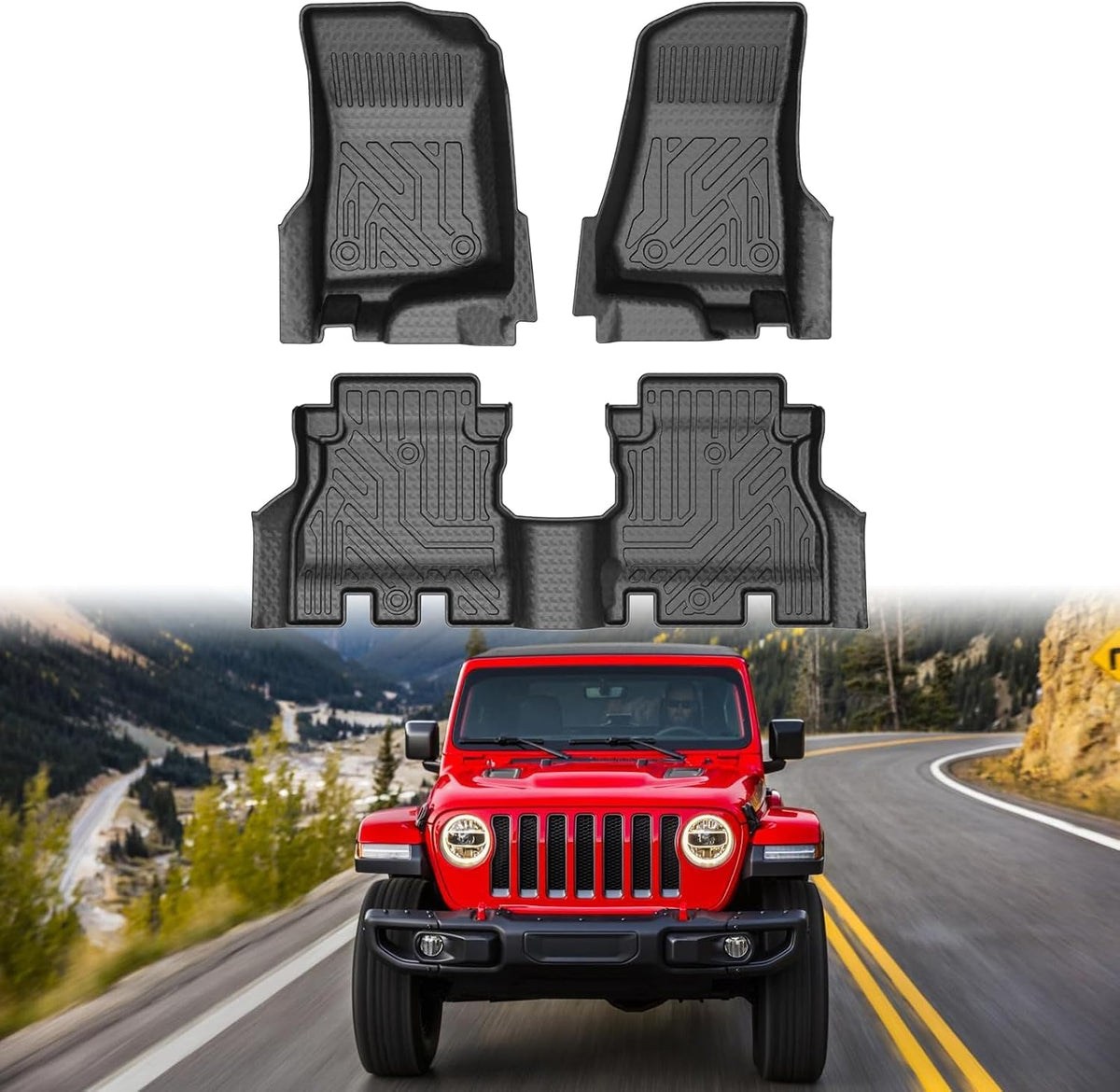 Mixsuper Floor mat for Tesla Model 3 Highland 2024 2025 2026 2027 mysite