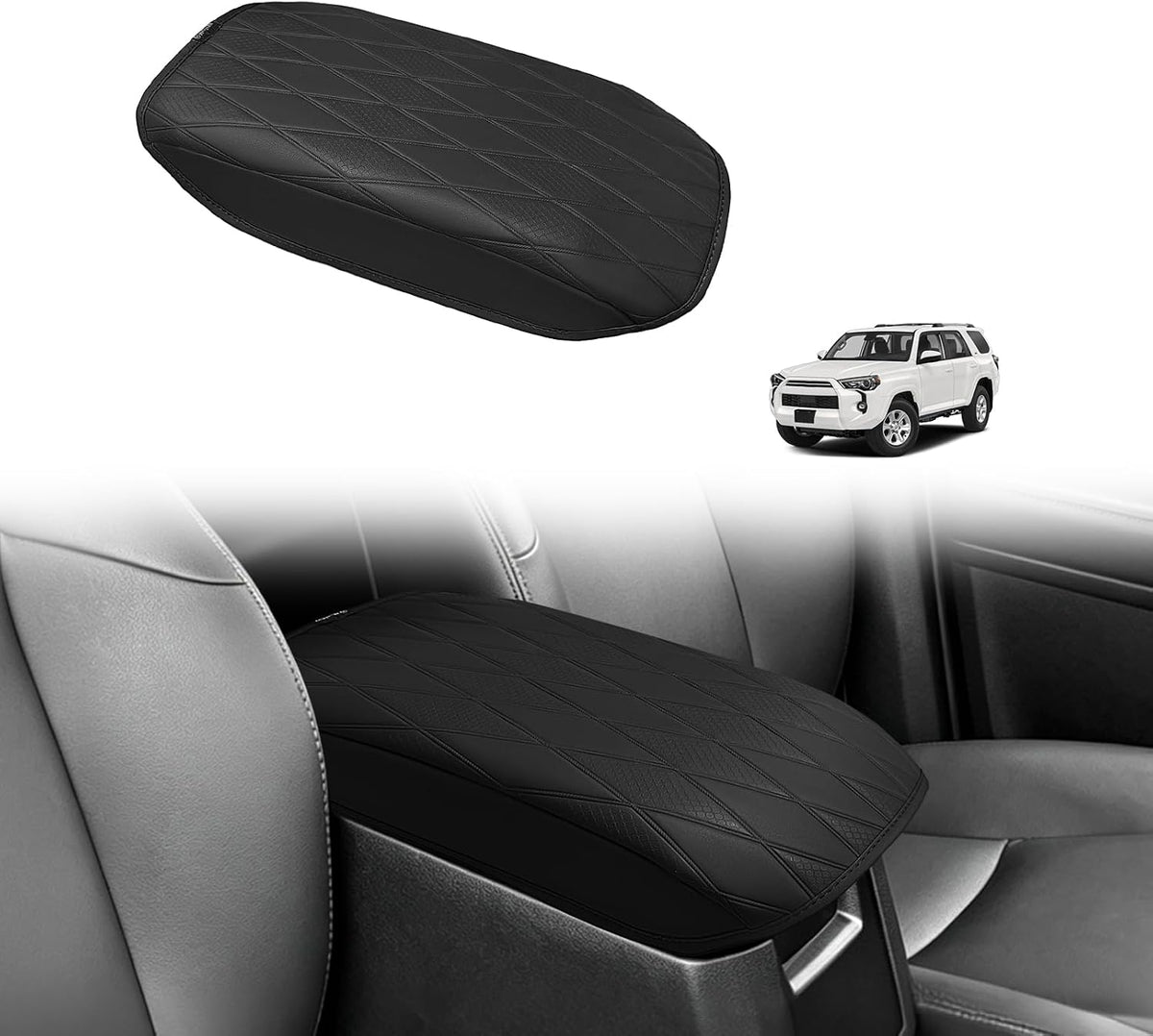 Armrest Cover for Silverado/Sierra 2019-2026, Regular Thick, Bench mysite
