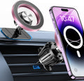 for iPhone Magsafe car Mount【20 Strong Magnets】Magnetic Phone Holder for Car Dashboard【360° Rotation】Hands Free Car Phone Holder Mount Dash Fit iPhone 15 14 13 12 Pro Max Plus MagSafe Car Accessories mysite