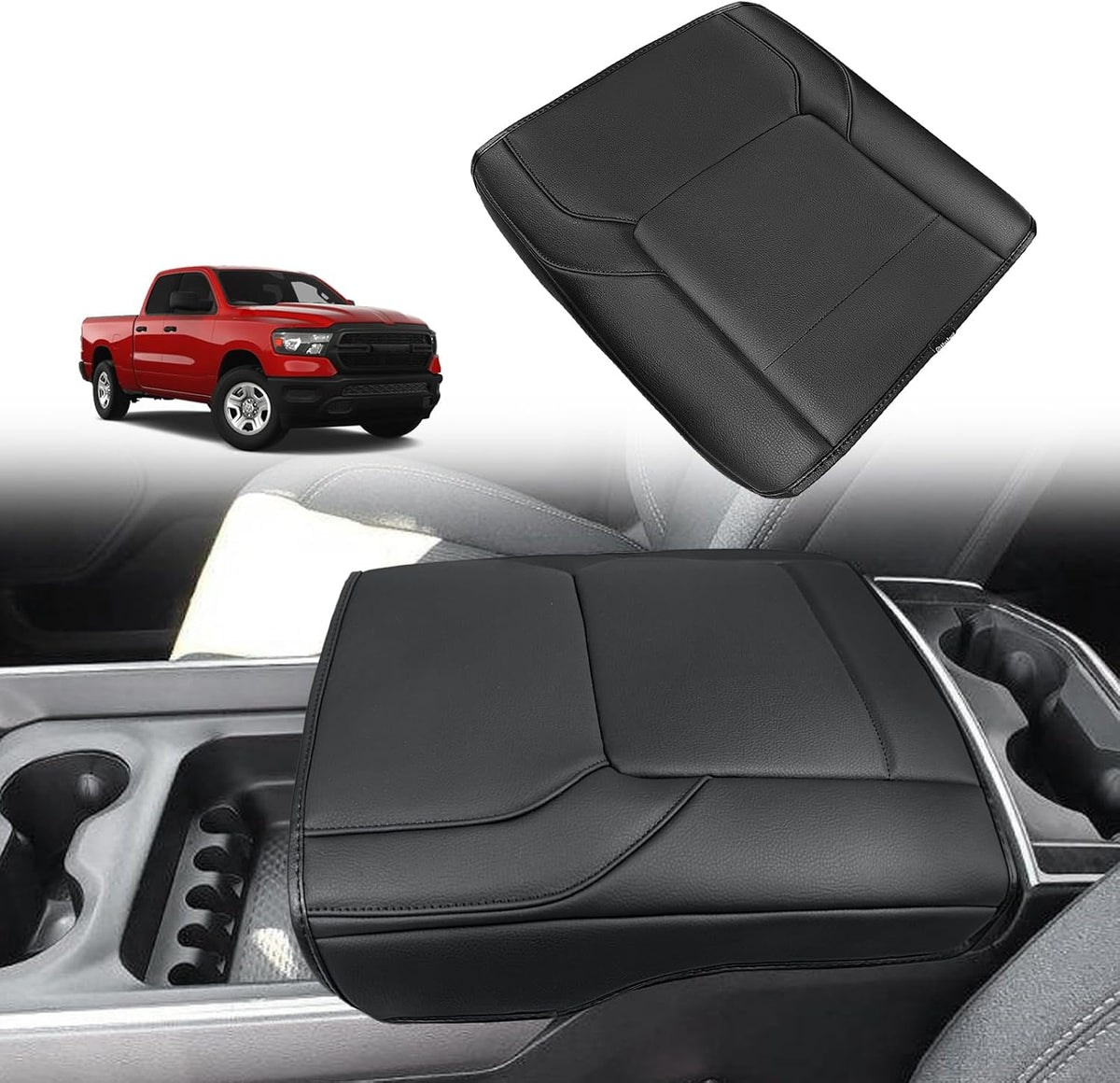 Armrest Cover for Silverado/Sierra 2019-2026, Regular Thick, Bench mysite
