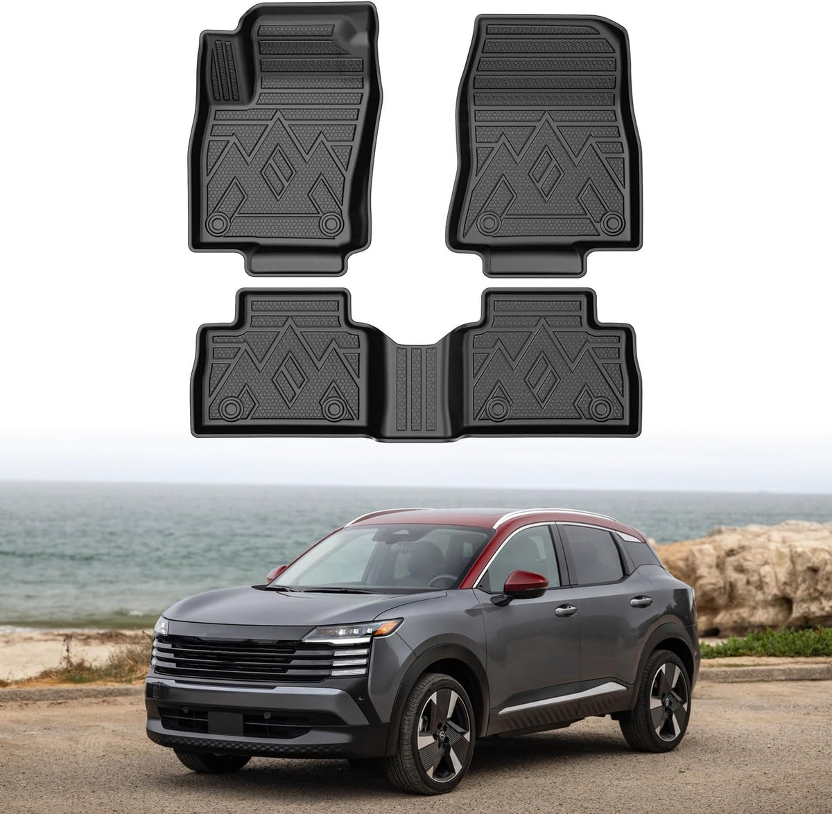 Mixsuper Floor mat for Tesla Model 3 Highland 2024 2025 2026 2027 mysite